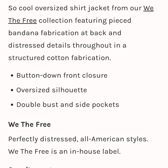 Free People Swept Up Shirt Jacket - Picture 8 of 8